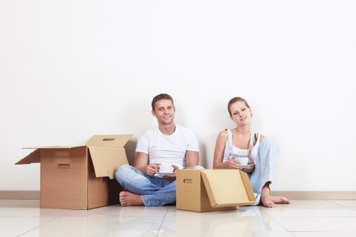 Comprehensive relocation services with quality packing materials