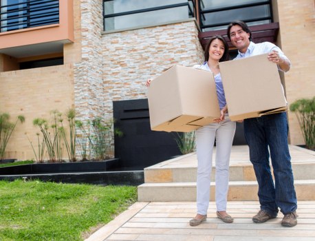 Booking process for a Kensington moving service
